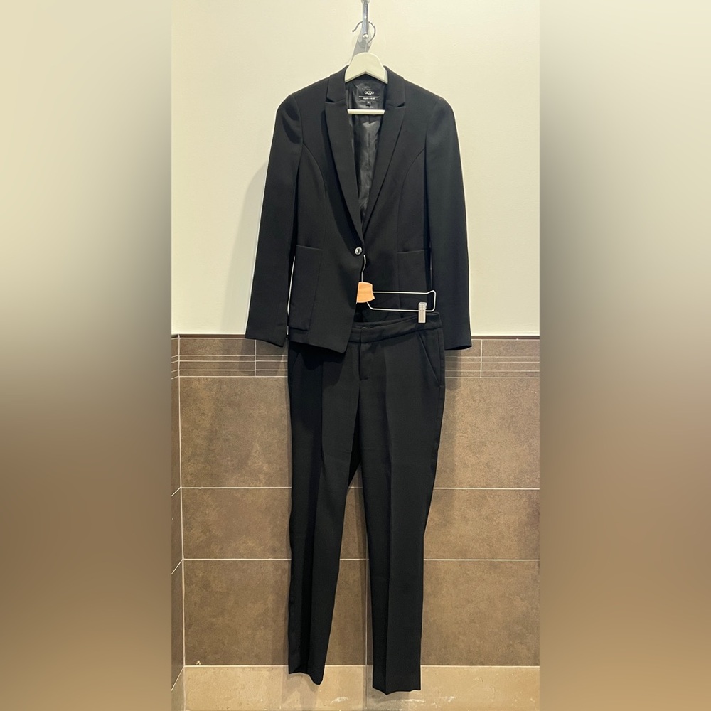 G2000 Women Suit Set - One-Button Blazer & Straight-Leg Pants- Fashion Slim Fit